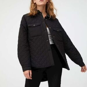 London Sole Sz S Korean Gray Quilted Utility Light JacketStreetwear Casual Y2K